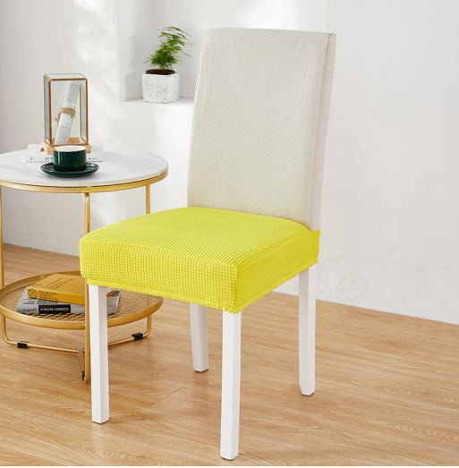 Color Yellow 2 Stretchable Chair Protector Cover